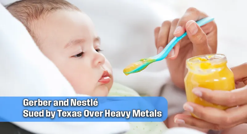 AG Paxton Sues Gerber and Nestl Over Heavy Metals in Baby Food