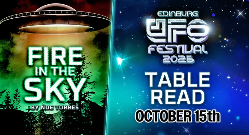 Edinburg Cultural Arts hosts UFO play "Fire in the Sky" Table Read, Oct. 15th