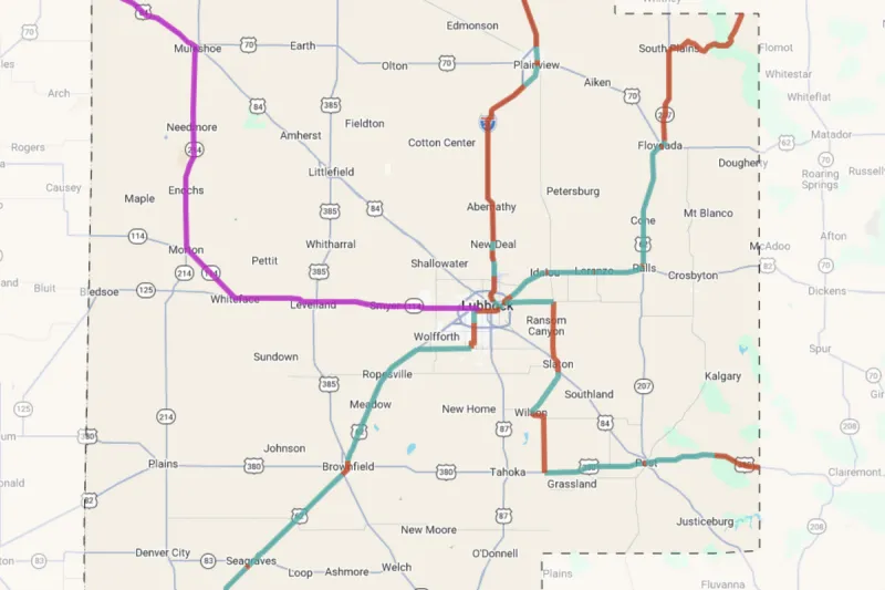 New TxDOT Bike Plan To Connect Lanes Across Lubbock County
