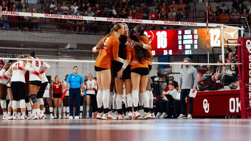 No. 9 Texas' offensive struggles continue in sweep at Oklahoma