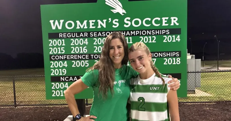 Her mother helped build UNT soccer under John Hedlund. Now Payton Annis is making her own mark