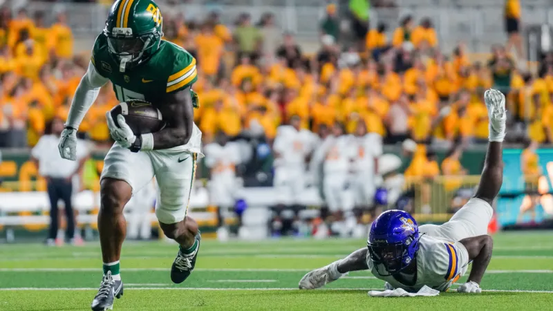 It's fourth-and-one for Tremaine Jackson and Prairie View A&M Panthers