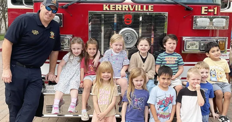 St. Peter's kids get lessons from local firefighters