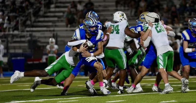 No. 4 Tivy football prepares for district road matchup against Travis