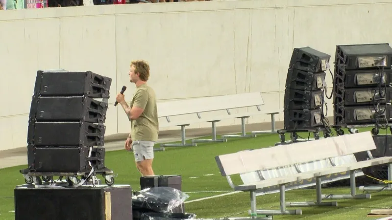 Fields of Faith brings worship, testimonies and message of hope to ACU football field