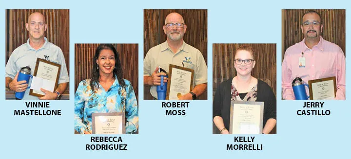 Williamson County honors 5 employees for service