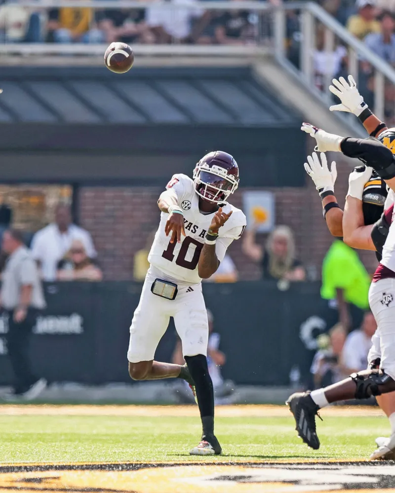 Texas A&M offense sputters in 27-6 loss to Mizzou