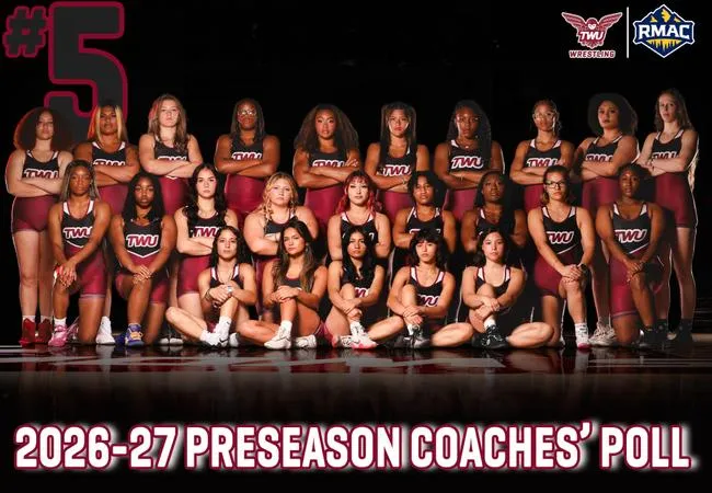 TWU WRESTLING SELECTED FIFTH IN RMAC WOMEN'S PRESEASON POLL