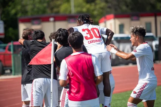Men's Soccer Stuns Eastern Illinois with Late Comeback Victory