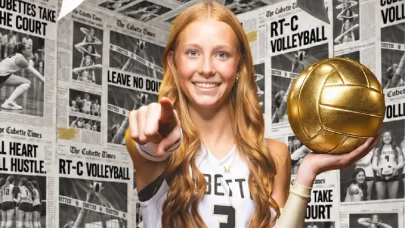 ROUND TOP-CARMINE VOLLEYBALL WINS RIVALRY MATCH OVER FAYETTEVILLE