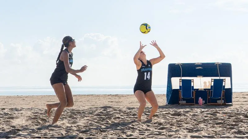 Beach Volleyball Back In Action At Houston Christian Tournament