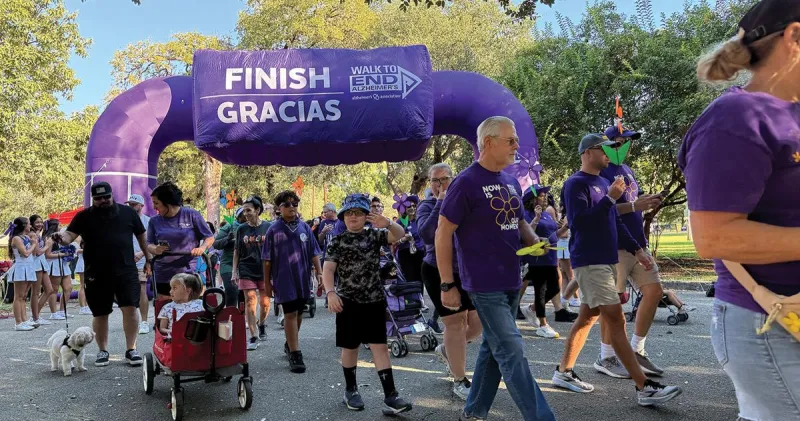 Walk to End Alzheimer's in New Braunfels raises over $122K for care, support and research