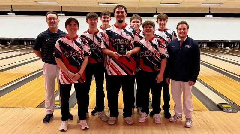 Men's Bowling Takes Third at SWIBC II, a Program-Best Regular-Season SWIBC Finish, as Patriots Compete in Garland