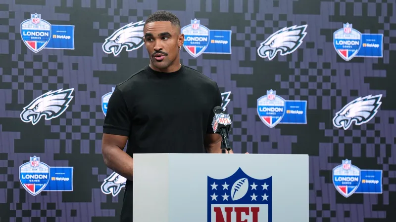 Philly QB Jalen Hurts out Sunday due to superficial blood clot