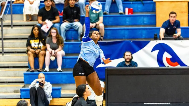 VB: Huskies Earn First SLC Win at Home
