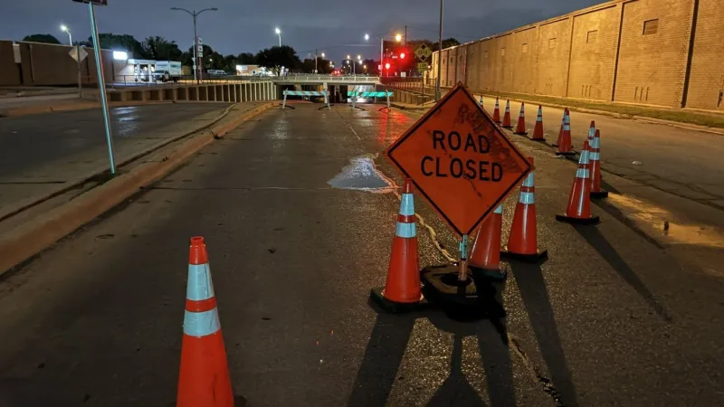 Underpass at Mockingbird Lane and First Street closed after Abilene storms