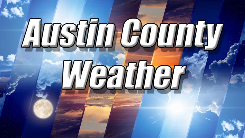 Austin County weekend outlook: Gusty Friday gives way to lighter winds