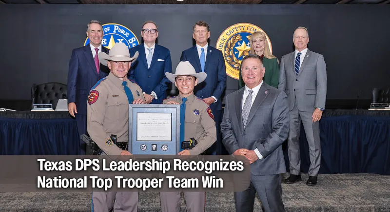 Texas DPS Honors National Champion Troopers