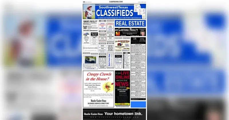 Classifieds Sunday, October 18, 2026