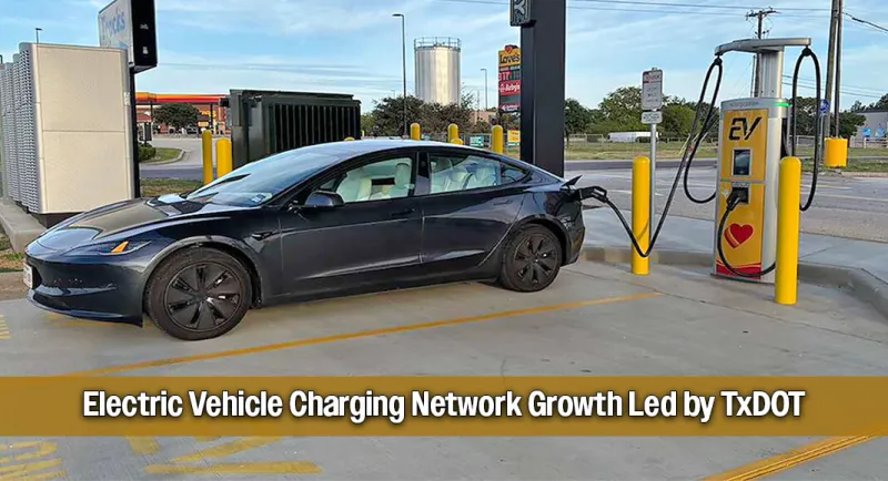 TxDOT Expands EV Charging Network