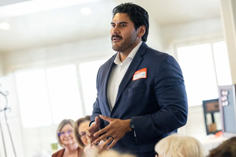 Education brought Jorge Borrego to San Antonio. Now it drives his first campaign for Texas House District 118.