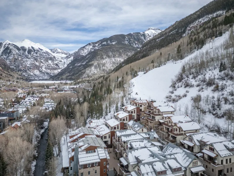 Element 52 Penthouse, Telluride, Colorado -- A Ski Lift at the Door, Main Street Down the Block
