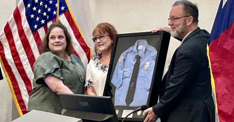 Carl Levin - slain police officer - remembered at Heights City Council meeting