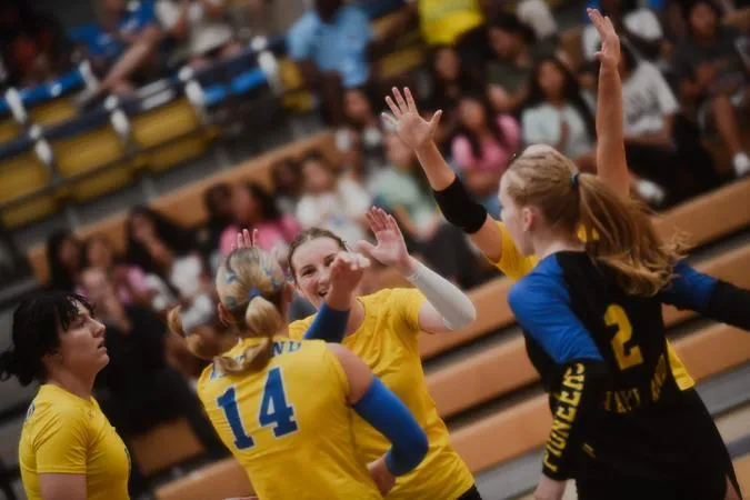 Volleyball Keep Rolling with Road Sweep