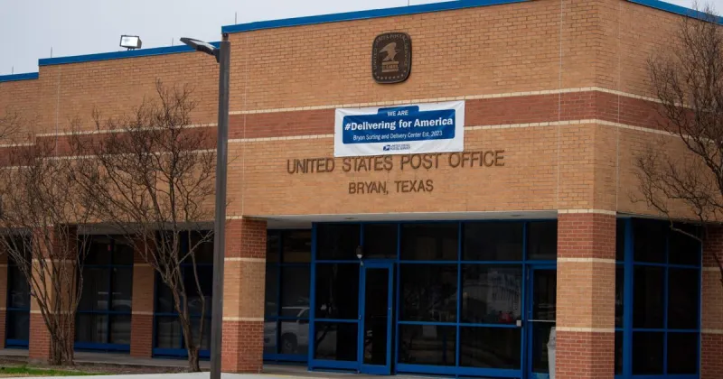 Bryan post office delivering ballots directly to elections office