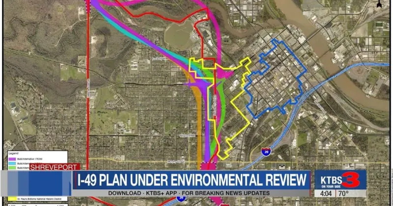 Federal comments bring proposed I-49 connector in Shreveport closer to next step