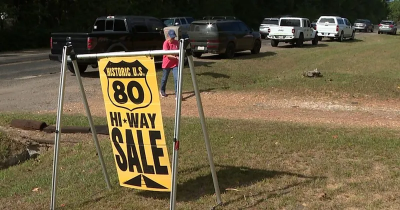 Historic Highway 80 Sale draws shoppers, vendors to Waskom