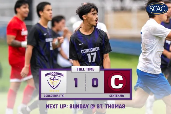 Perez's Game-Winner Lifts Men's Soccer Past Centenary