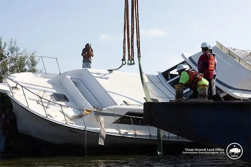 Land Commissioner Buckingham Announces Successful Removal of Abandoned Recreational Vessel 'ACTA' Following Hurricane Beryl