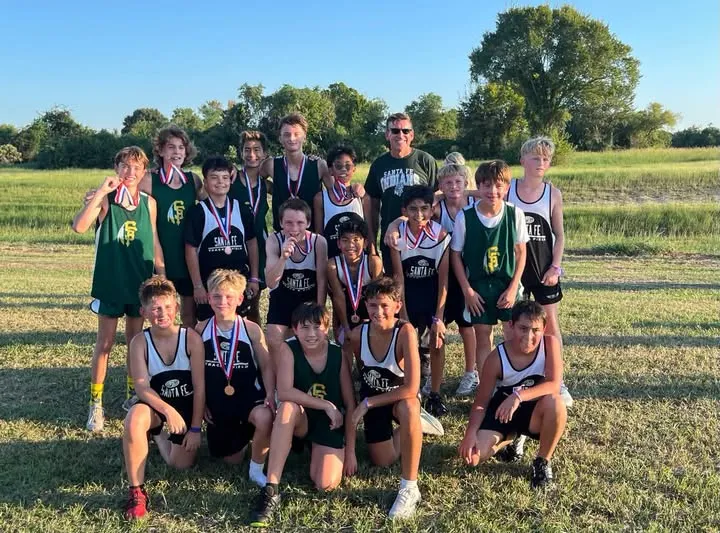 Santa Fe Junior High Cross Country teams