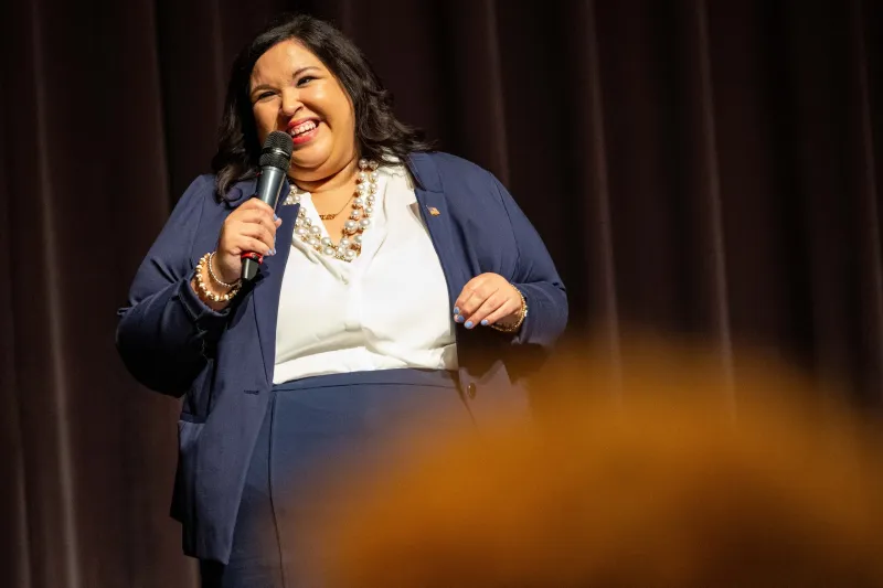 Meet Katy Padilla Stout, the former kindergarten teacher running against the 'manosphere' in TX23
