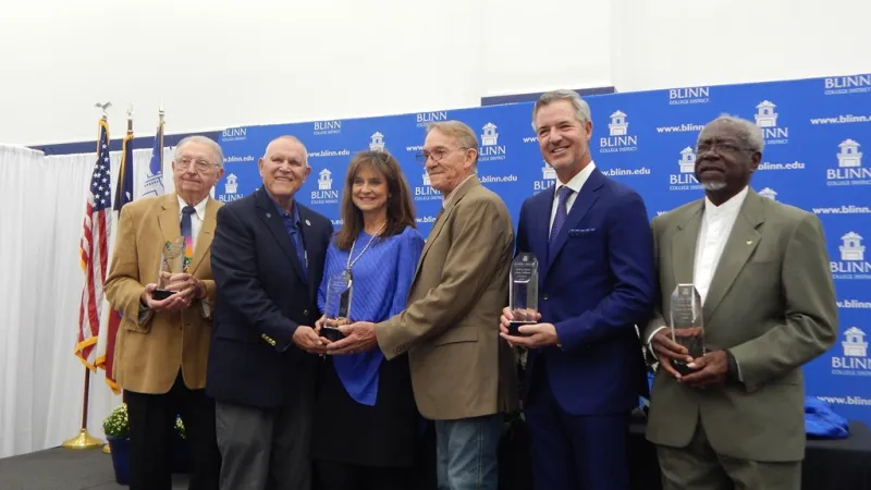 BLINN ALUMNI & FRIENDS ASSOCIATION INDUCTS NEW HALL OF HONOR MEMBERS