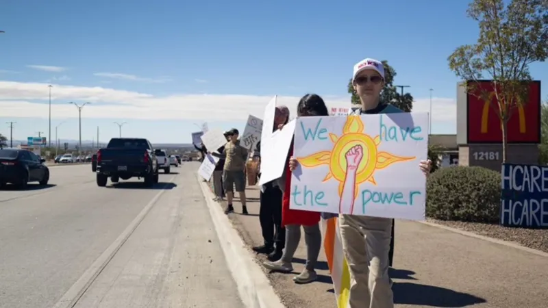 No Kings" protests underway in El Paso ahead of November midterms