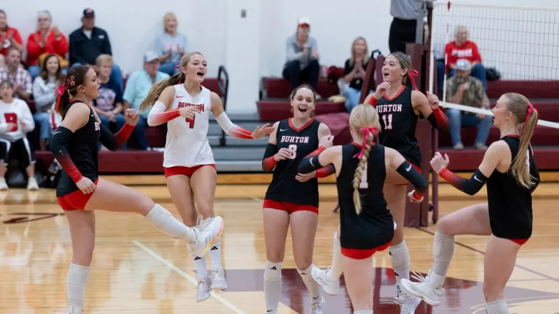 BURTON VOLLEYBALL PICKS UP 30TH WIN WITH A ROAD SWEEP OVER MILANO