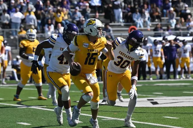 FB: Turnover Frenzy Falls in Favor of Crusaders