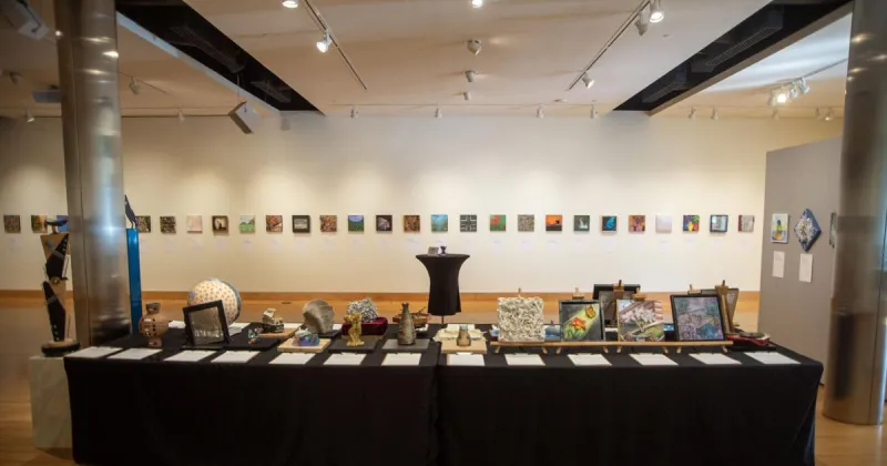 Exhibit, bidding open for 12x12 art show