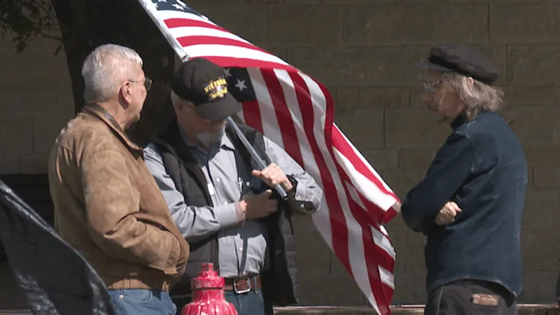 No Kings protesters call for greater voter turnout