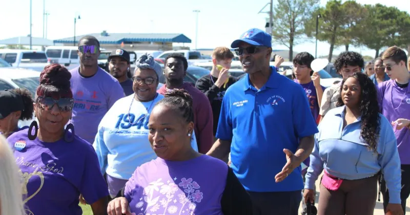 Domestic violence walk unites nearly 200 residents, community organizations in Killeen