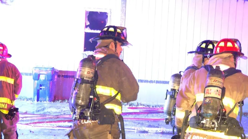 Trailer destroyed in early morning fire on the city's Far West Side