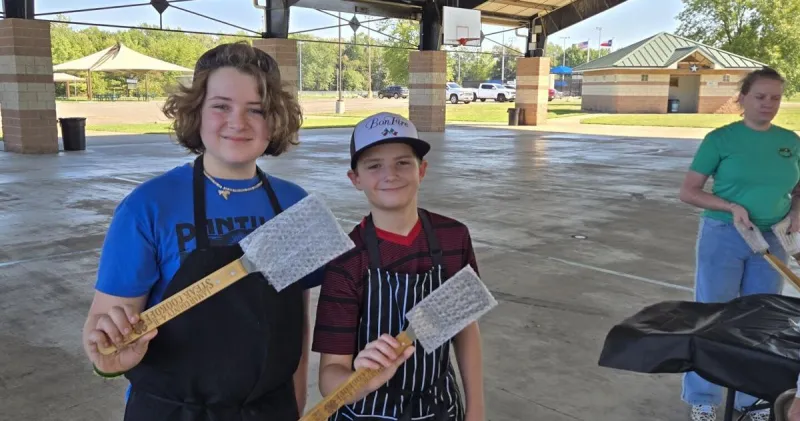 Lamar County 4-H members compete to cook for and feed local first responders