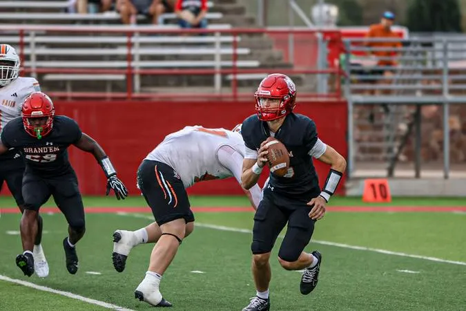 Lobos And Mustangs Slug It Out At Jackson