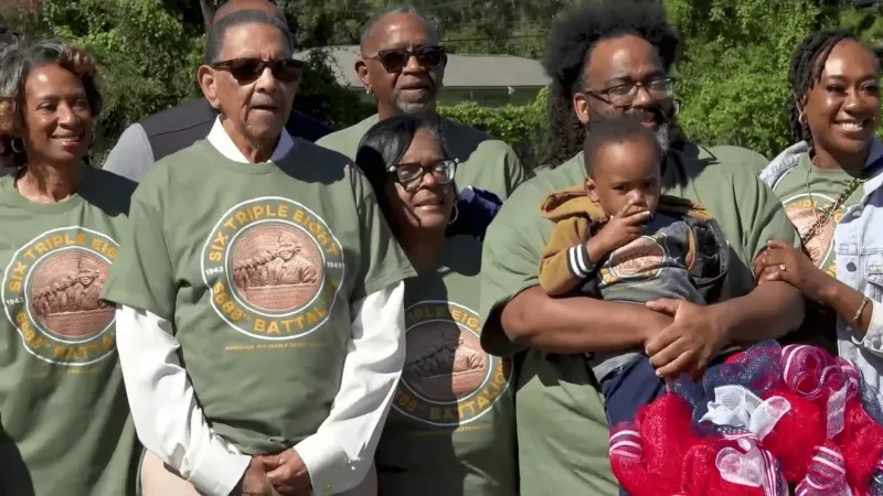 Beaumont WWII veteran honored 80 years after serving in all-Black women's unit