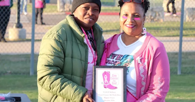 More than 600 turn out for Killeen NAACP's 15th annual breast cancer walk