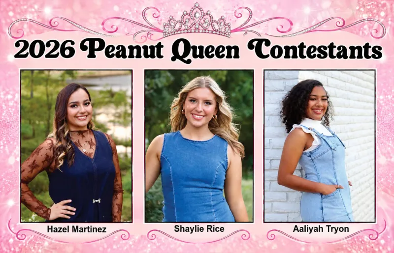 Three Grapeland Seniors Step Into Peanut Queen Tradition