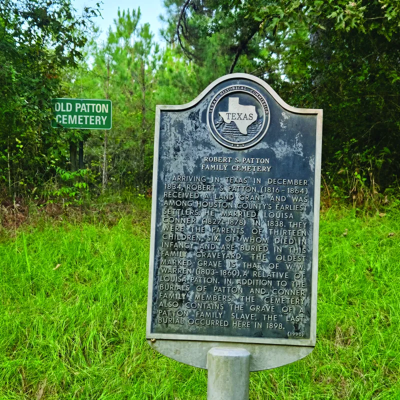 Volunteers Sought to Clean Up Historic Patton Cemetery