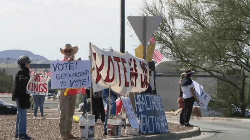 El Paso 'No Kings' protesters call on residents to make their voices heard